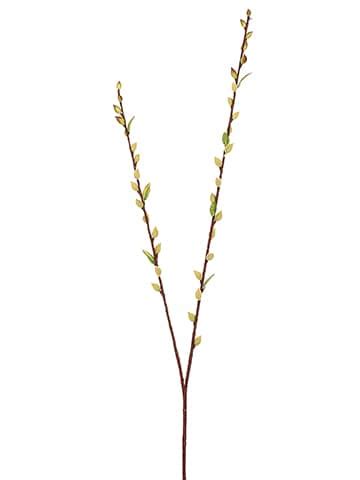 Pussy Willow Spray Green Artificial Pieces Silk Flower Depot