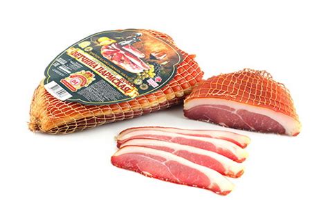 Продукт из мяса свинины мясной сырокопченый ВЕТЧИНА ПАРМСКАЯ НОВАЯ ...
