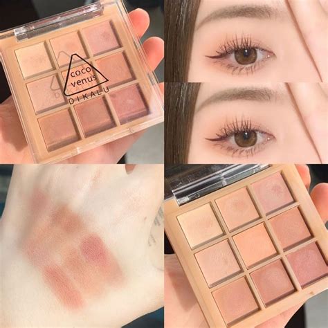 Jual DIKALU COCO VENUS Colour Nude Korean Eyeshadow Palette Matte Glitter Shopee Indonesia