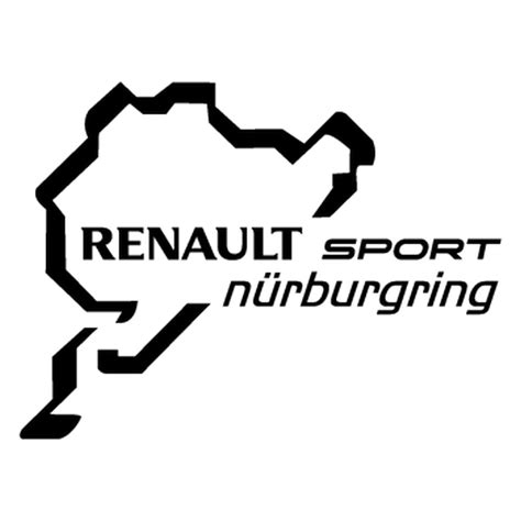 Sticker autocollant Renault Sport Nürburgring