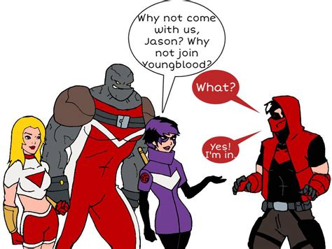 Red Hood And Youngblood By Jasontodd1fan On Deviantart