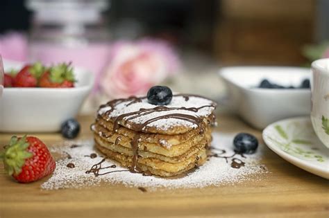Si Quieres Comenzar El Desayuno De Forma Dulce Prueba Estos Ricos Hot Cakes Sabor Caf Gastrolab