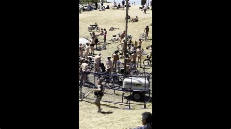 Naked Bike Ride Vancouver BC Canada July