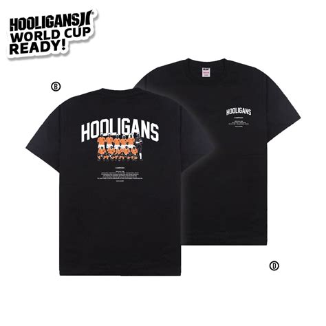 Jual Hooligans T Shirt Ned Kampion Black Shopee Indonesia