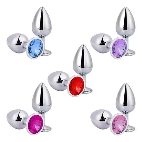 Tapón anal grande y redondo profesional de acero inoxidable MercadoLibre