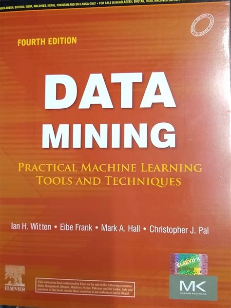 Data Mining Practical Machine Learning Tools And Techniques Frank 4TH