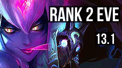 EVELYNN Vs KINDRED JNG Rank 2 Eve 6 0 7 300 Games Dominating