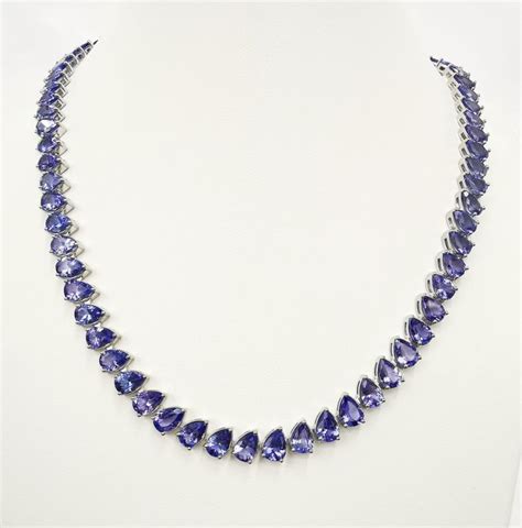 No Reserve Price 54 55 Ct Violetish Blue Tanzanite Catawiki