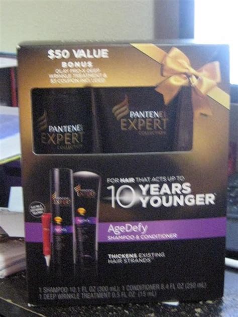 Amazon Pantene Expert Collection Age Defy Shampoo Conditioner