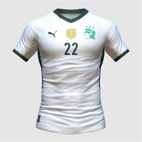 Ivory Coast AFCON 2025 Away Kit Prediction FIFA 23 Kit Creator Showcase