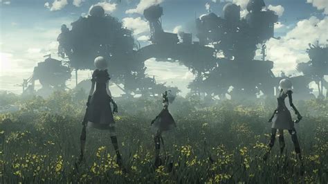 Beautiful Nier Automata Landscape Stable Diffusion