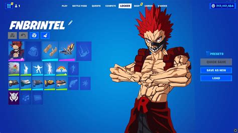 Fortnite LEAKED Skins Emotes My Hero Academia Eijiro Kirishima