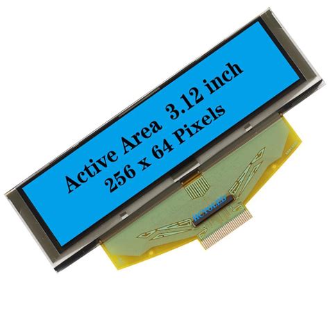 312 Inch Oled Display With 256x64 Resolution A Robust Option For