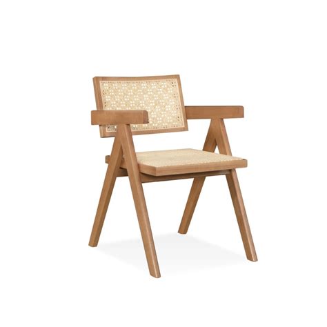 Vienna Rattan Arm Chair Rattan Seat Bedroom Jb Kulai Johor Bahru