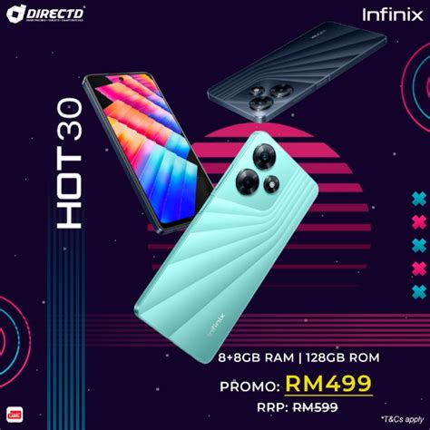 DirectD Retail Wholesale Sdn Bhd Online Store HOT MODEL Infinix Hot 30 8GB 8GB