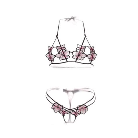 Jakarta Lingerie Jlb Braset Sexy Open Crotch Pakaian Dalam Transparan Lazada Indonesia