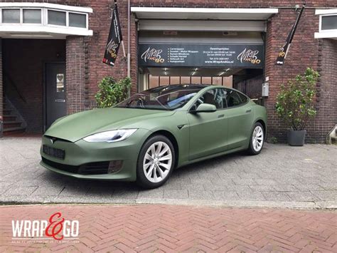 Tesla Model S M Gecertificeerd Car Wrapper Wrapandgo De Lier