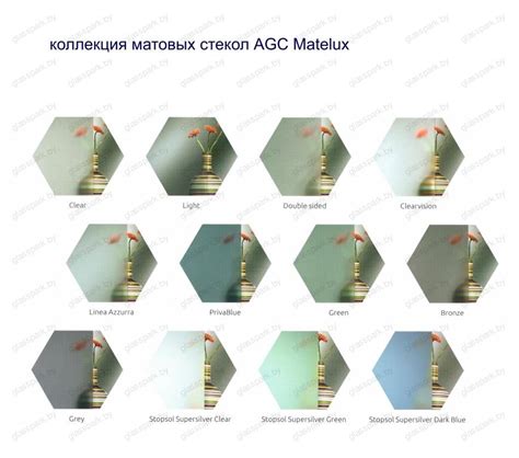 Стекло матовое AGC Matelux купить в Минске