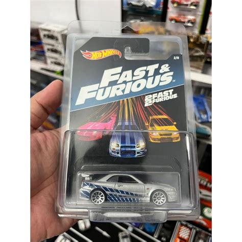 Hot Wheels Fast Furious Nissan Skyline R Shopee Malaysia