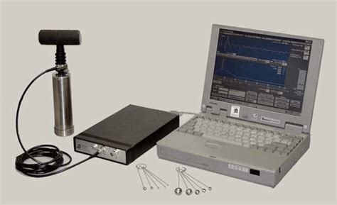 view   typical impact echo equipment system