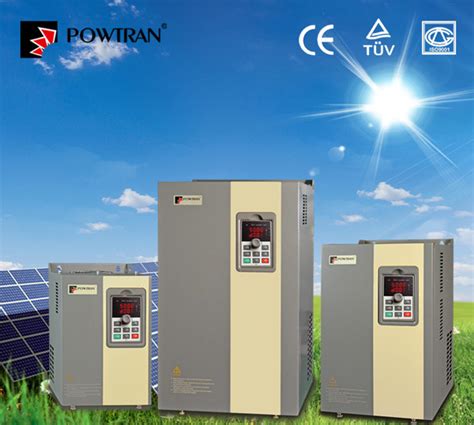 DC To AC Inverter 220V 380V Powtran Solar VFD Drive 5 5kw 15kw 22kw 3