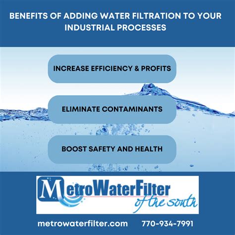 Benefits Of Adding Water Filtration To Your Industrial Processes