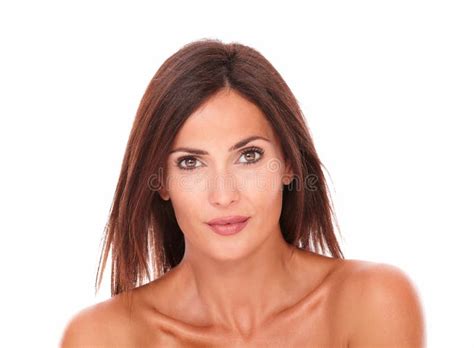 Bella Macchina Fotografica Di Sguardo Femminile Latina Fotografia Stock Immagine Di Femmina