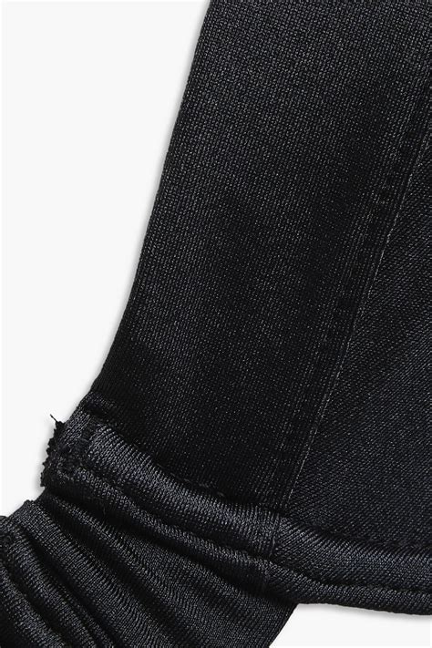 SOLID STRIPED The Maisie Underwired Bandeau Bikini Top THE OUTNET