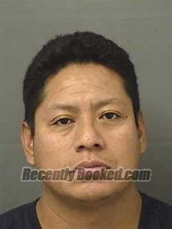 Recent Booking Mugshot For Santiago Morales In Palm Beach County Florida