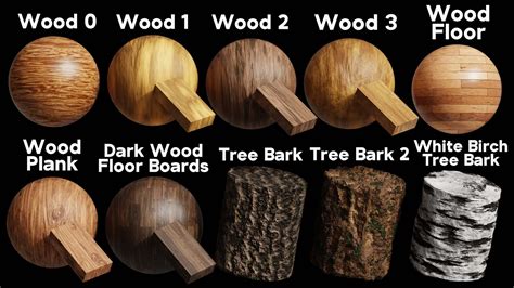 Blender Procedural Wood Material Pack