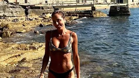 Pip Edwards Shows Off Her Incredibly Toned Figure In Skimpy Bikini As She Soaks Up The Sun