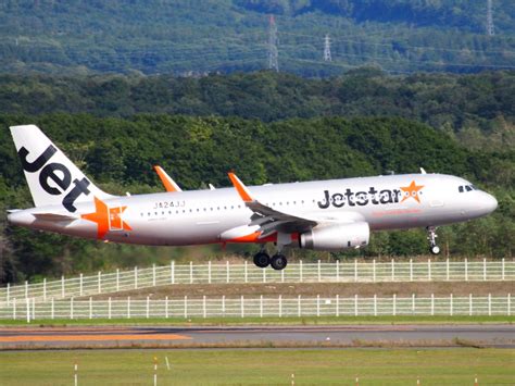 ジェットスター・ジャパン Airbus A320 Ja24jj 新千歳空港 航空フォト By むらさめさん 撮影2019年09月21日