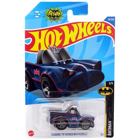 TV Series Batmobile Batman Batmovel Hot Wheels 1 64 Miniatura Azul Shopee Brasil