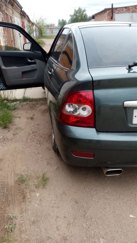 Желтая лампа поворотника в серебро! Часть 2 — Lada Приора хэтчбек, 1,6 ...