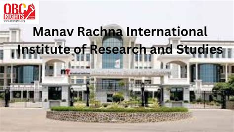 manav rachna international institute  research  studies