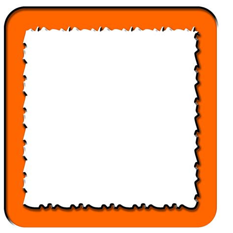 orange frame cliparts   orange frame cliparts png