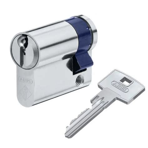 Цилиндр замка Abus S60P ключ/половинка сатиновый никель - купить в ...