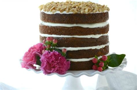 Multi Layer Naked Carrot Cake