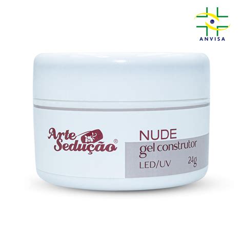 Gel Construtor para Unhas de Gel Nude 24g Arte Sedução Arte Sedução