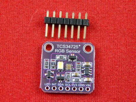 Датчик цвета RGB TCS34725 - RadioMart.kz - Робототехника и радиодетали