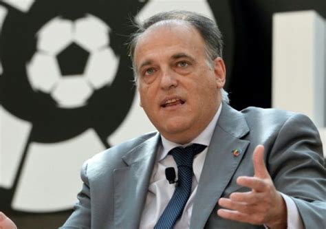 Espagne le président de la Liga Javier Tebas démissionne pour mieux