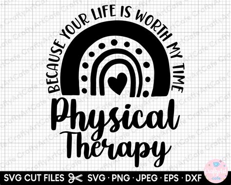 Physical Therapy Svg Png - Etsy