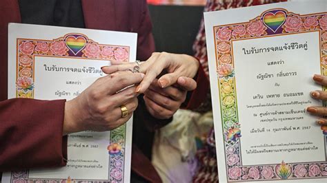 Lawmakers In Thailand Just Voted To In Favor Of Legalizing Same Sex Marriage Them