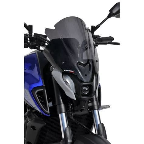 Saute vent déflecteur 35cm Ermax pour Yamaha MT07 2021 et Tech2Roo