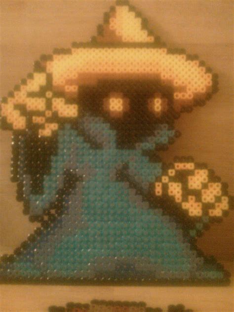 Black Mage FF1 Large by Ravenfox-Beadsprites on DeviantArt