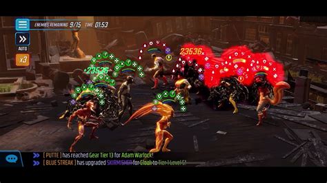 Marvel Strike Force Doom 11 Bio Boss Node Msf Youtube