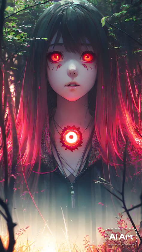 Ai Art Pretty Anime Demon Girl Raiartpsych