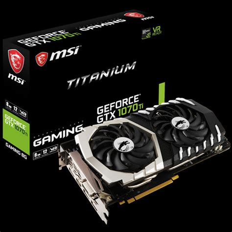 MSI Launches New GTX 1070 Ti Card Line - eTeknix