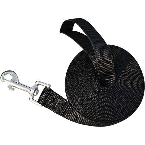 Longe Pour Chien 5m Noir Laisse De Dressage Pour Chien Laisse Longue