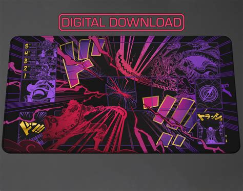 Roger Vs. Whitebeard Manga Design One Piece TCG Playmat (digital